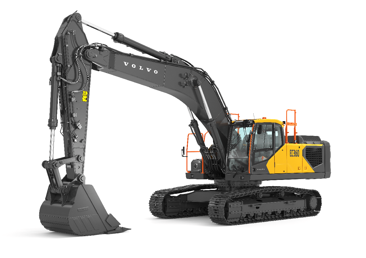 მუხლუხა ექსკავატორი Volvo EC360FL3